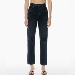 NWT Agolde ‘90s Pinch Waist High Rise Straight Jeans
